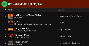 battlefield playlist