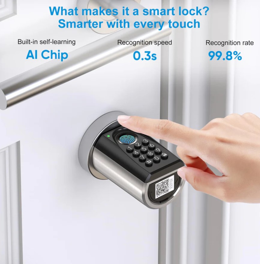WELOCK WELOCK ToucA51 Pro: la serratura smart con impronta e codice che semplifica l