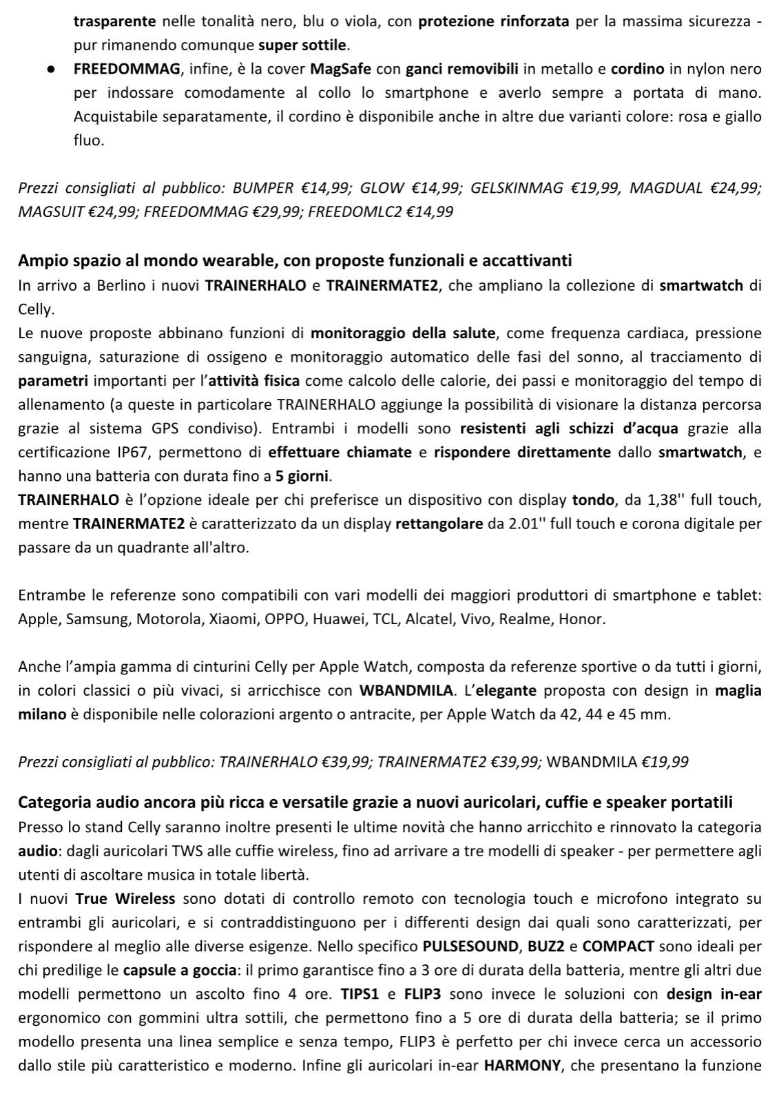 Nilox, Celly e Muitomas - i tre brand del Gruppo Esprinet - a IFA 2024