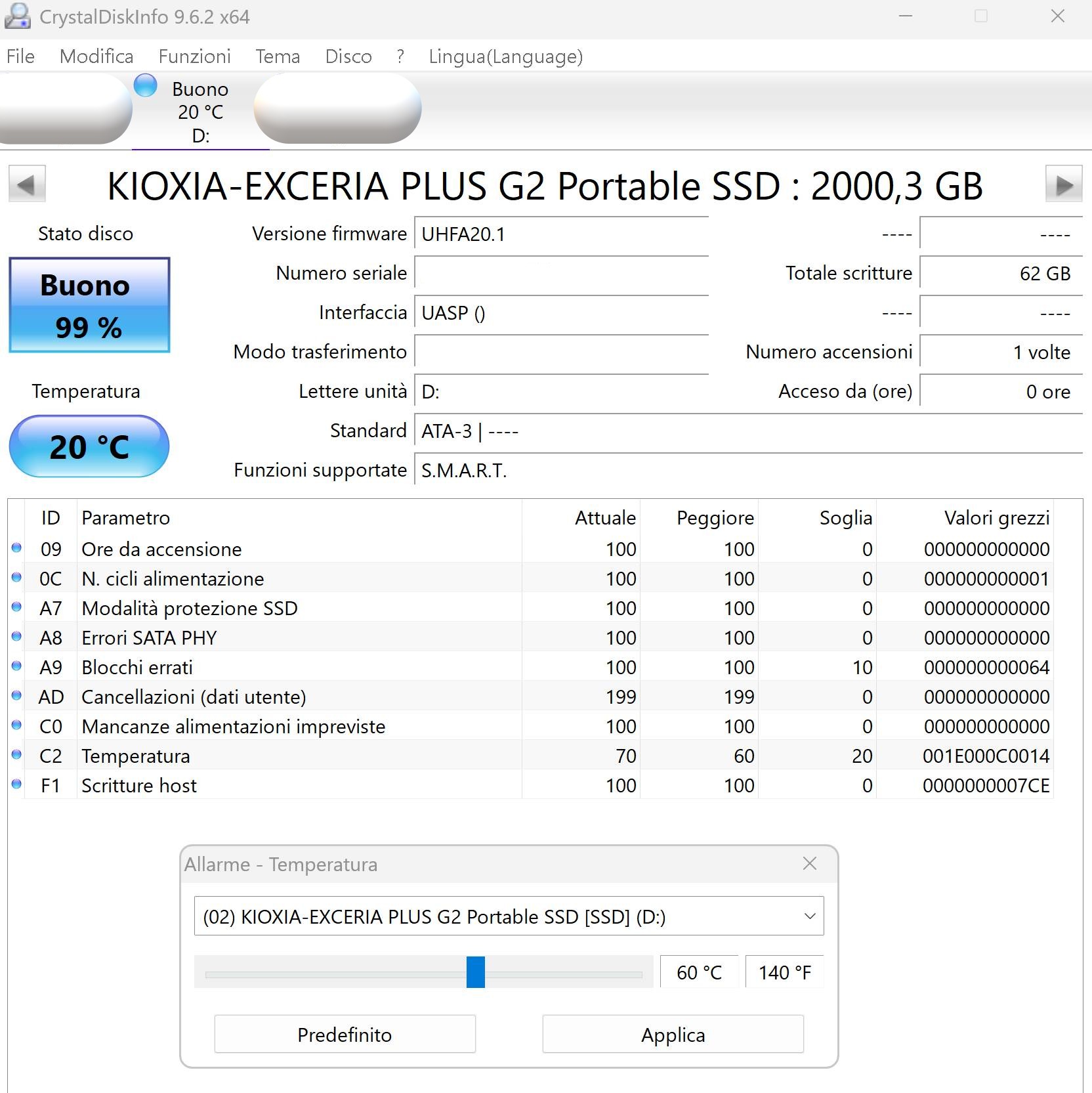 recensione exceria Recensione EXCERIA PLUS G2 Portable SSD