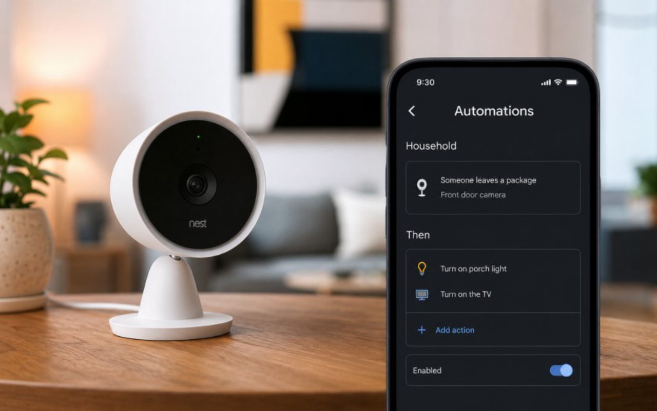 Google Home con Gemini, le videocamere Nest ora riconoscono scene e attivano automazioni