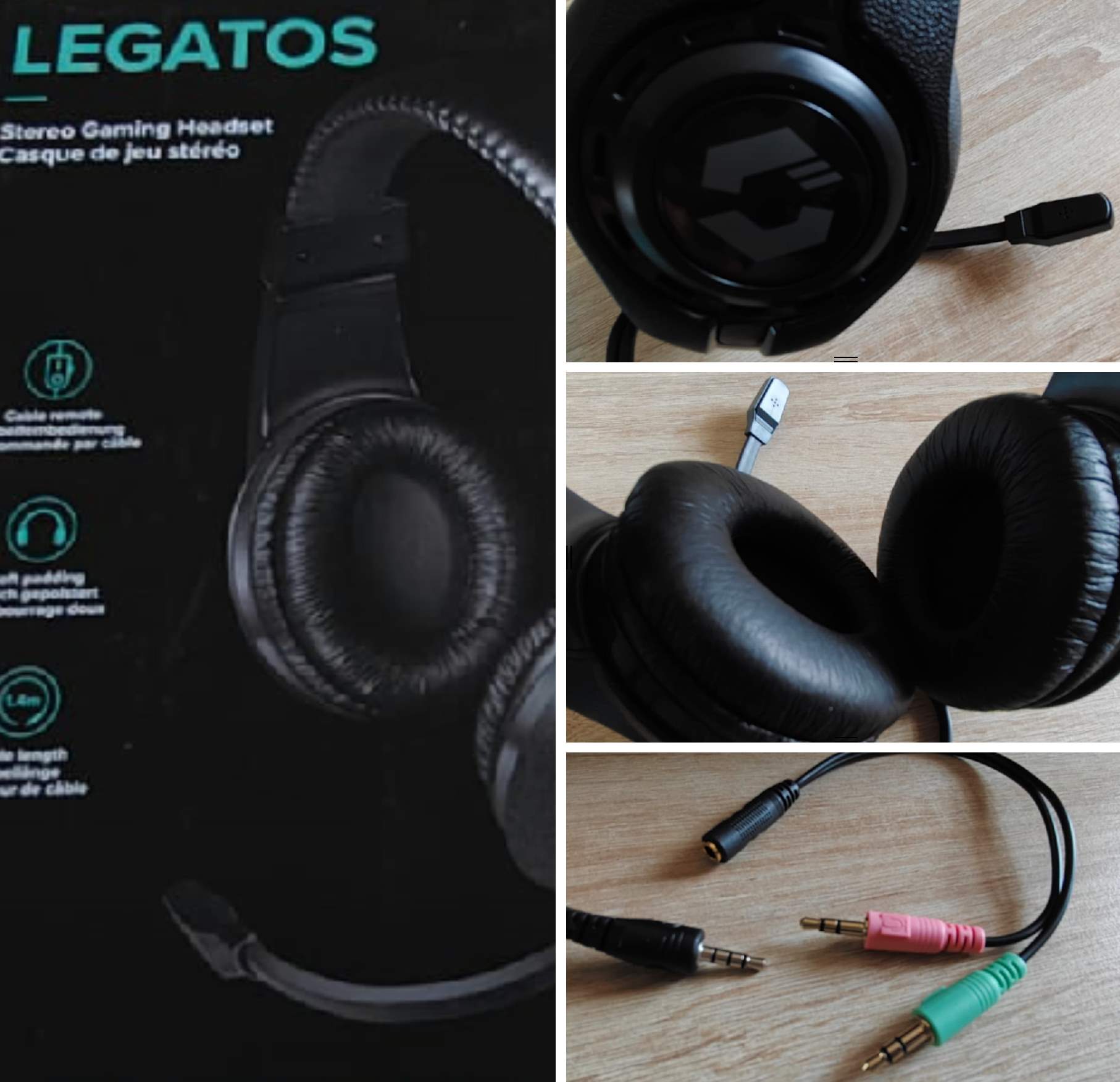 LEGATOS Stereo Gaming Headset Recensione