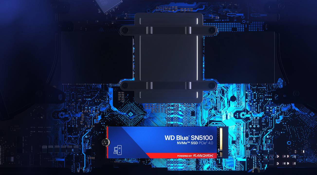 Sandisk lancia WD Blue SN5100 NVMe SSD 