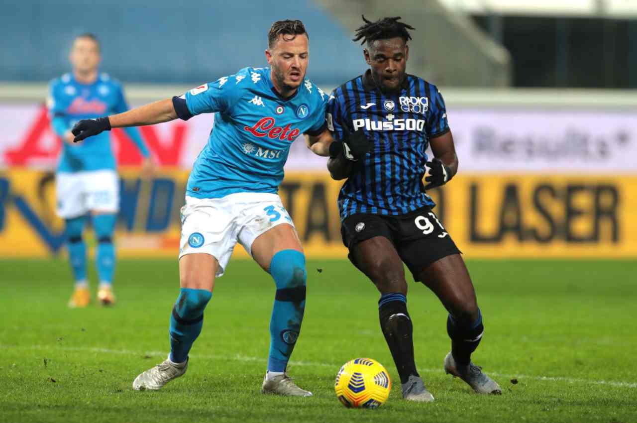 Atalanta Napoli streaming partita in diretta