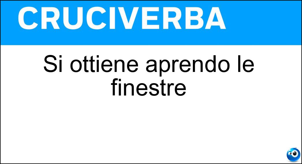 AERAZIONE