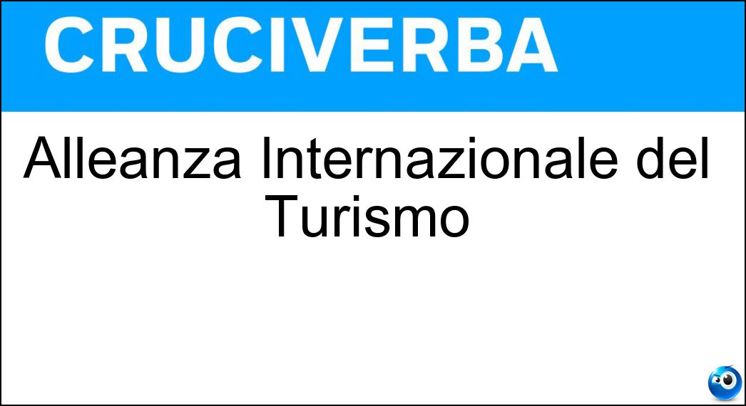 Alleanza Internazionale del Turismo Soluzione Alleanza Internazionale del Turismo - Ait