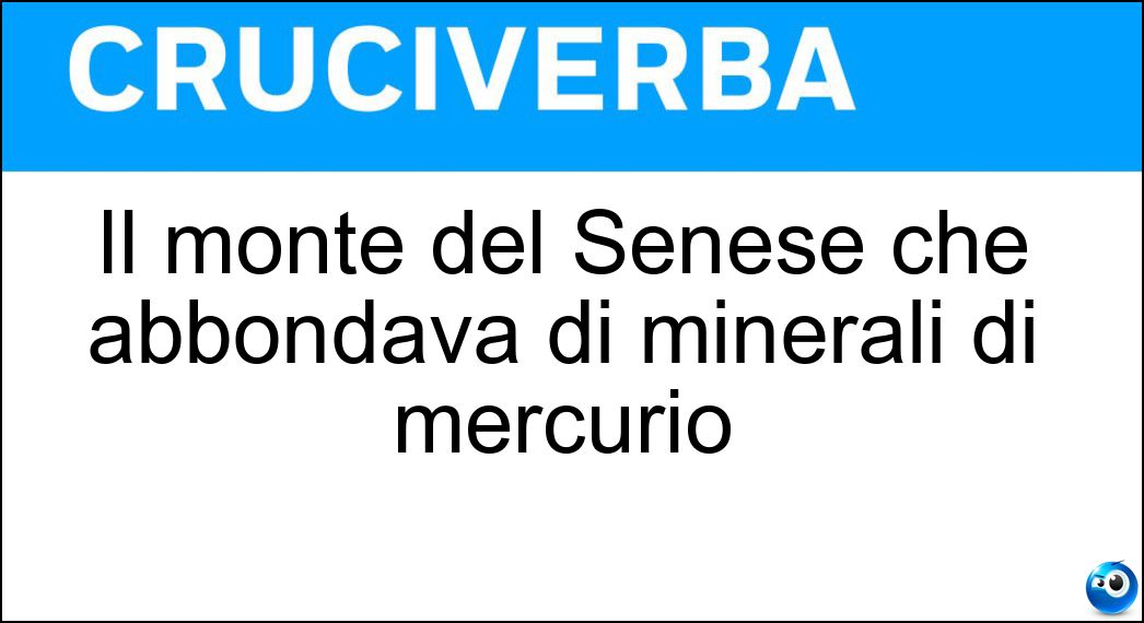 monte senese