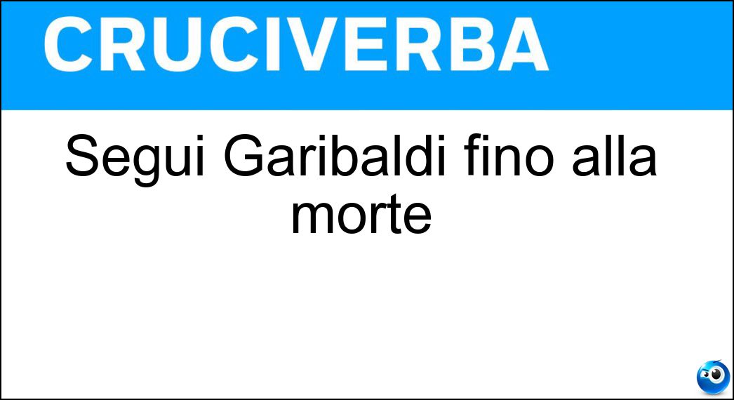 seguì garibaldi