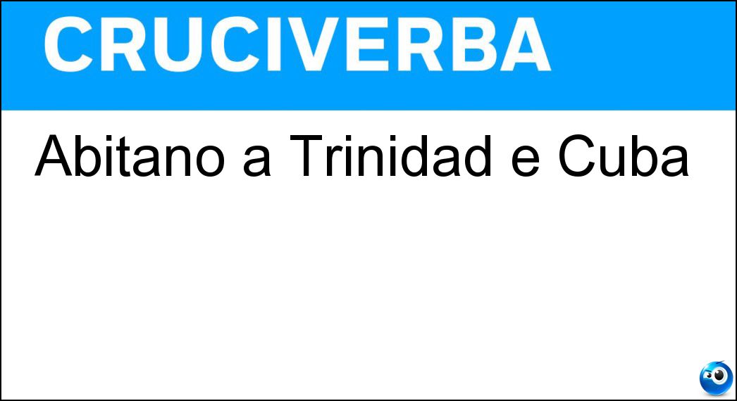 Soluzione Abitano a Trinidad e Cuba - Antillani