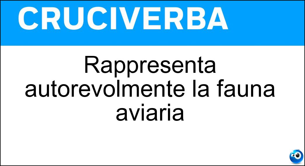 rappresenta autorevolmente