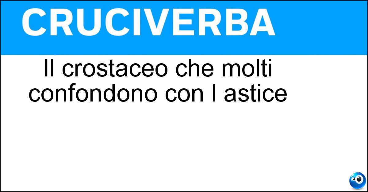 Il crostaceo che molti confondono con l astice Soluzione Il crostaceo che molti confondono con l astice - Aragosta