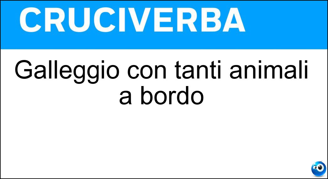 Definizione Cruciverba: Farla vuole dire andare avanti e indietro