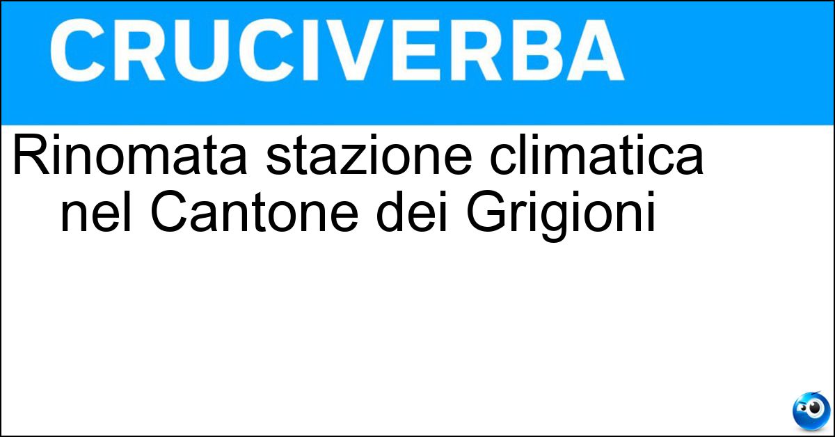 Soluzione Rinomata stazione climatica nel Cantone dei Grigioni - Arosa