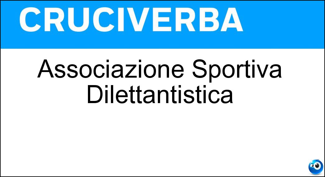 Associazione Sportiva Dilettantistica