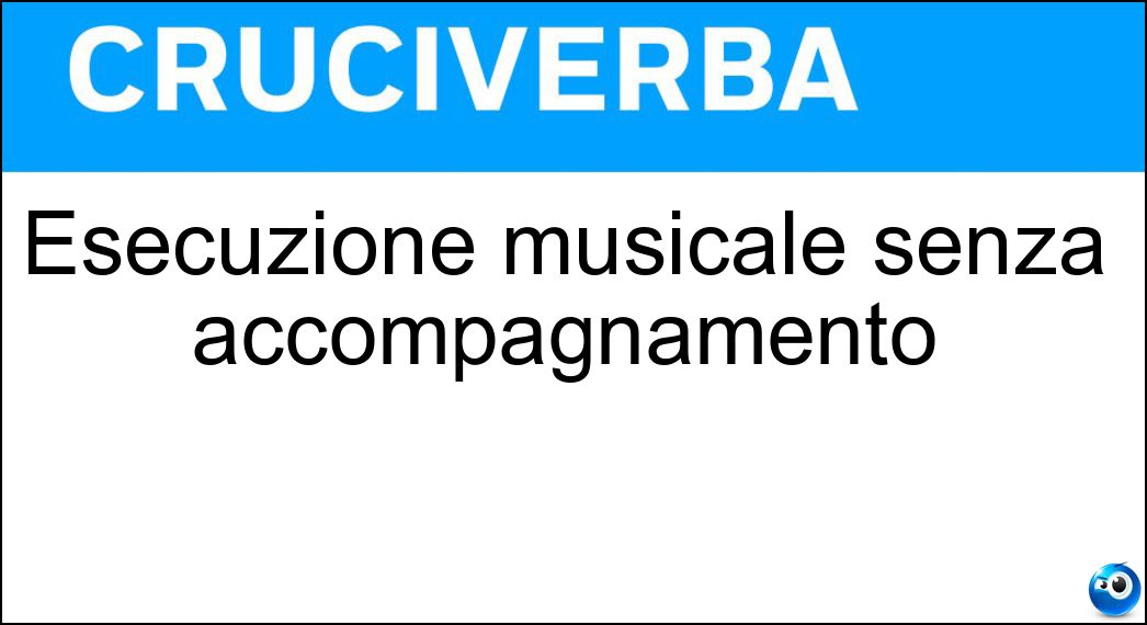 esecuzione musicale