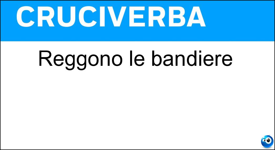 Reggono le bandiere Soluzione Reggono le bandiere - Aste
