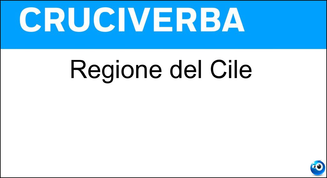 Regione del Cile Soluzione Cruciverba: Regione del Cile - Risposta Atacama