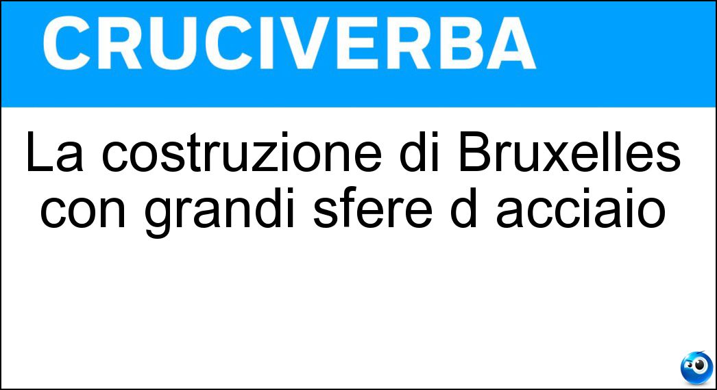 Definizione Cruciverba: Farla vuole dire andare avanti e indietro