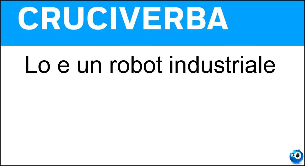 robot industriale