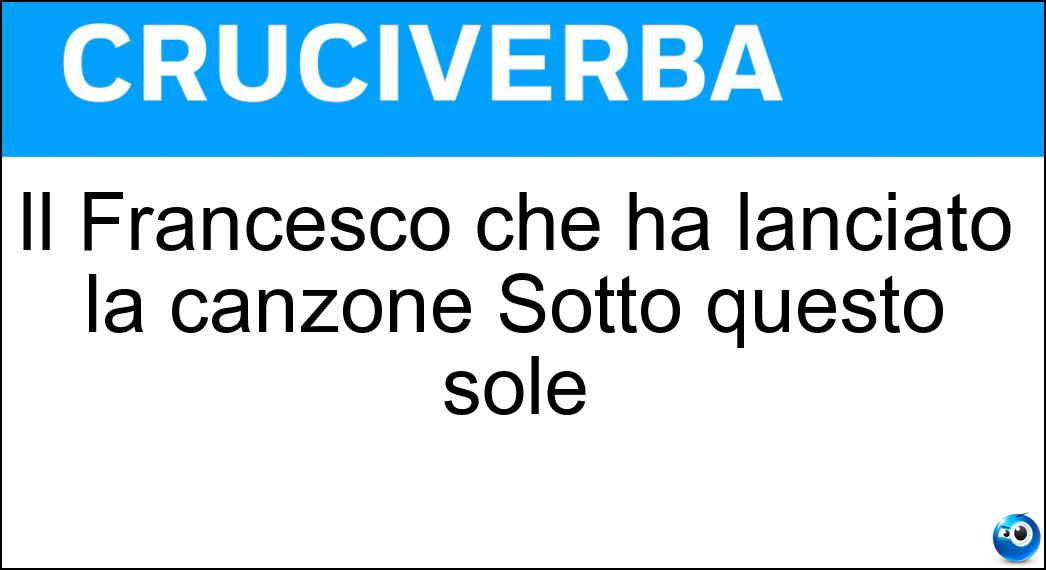 Definizione Cruciverba: Farla vuole dire andare avanti e indietro