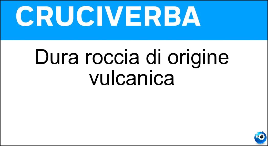 dura roccia