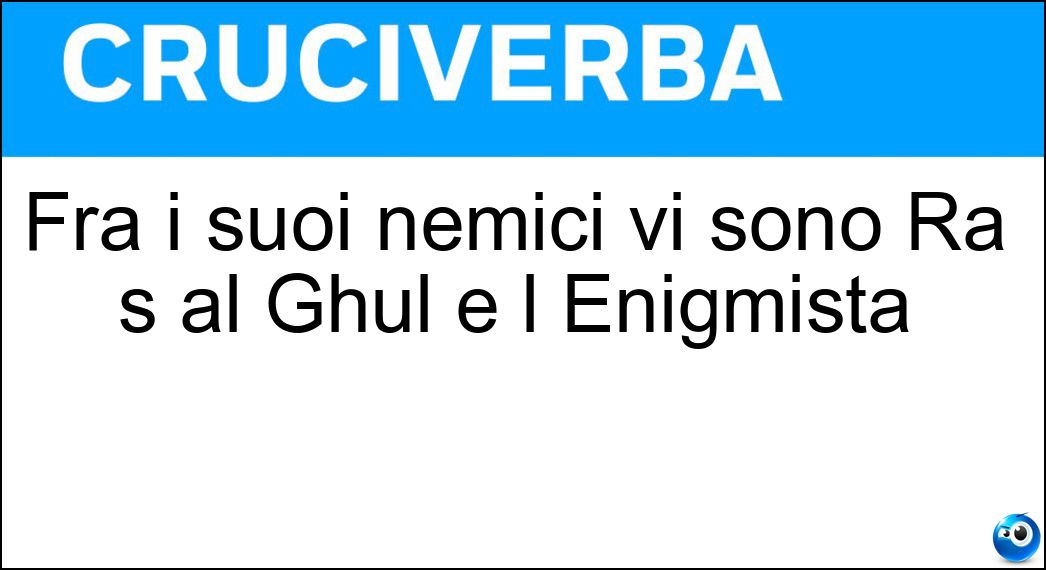 suoi nemici