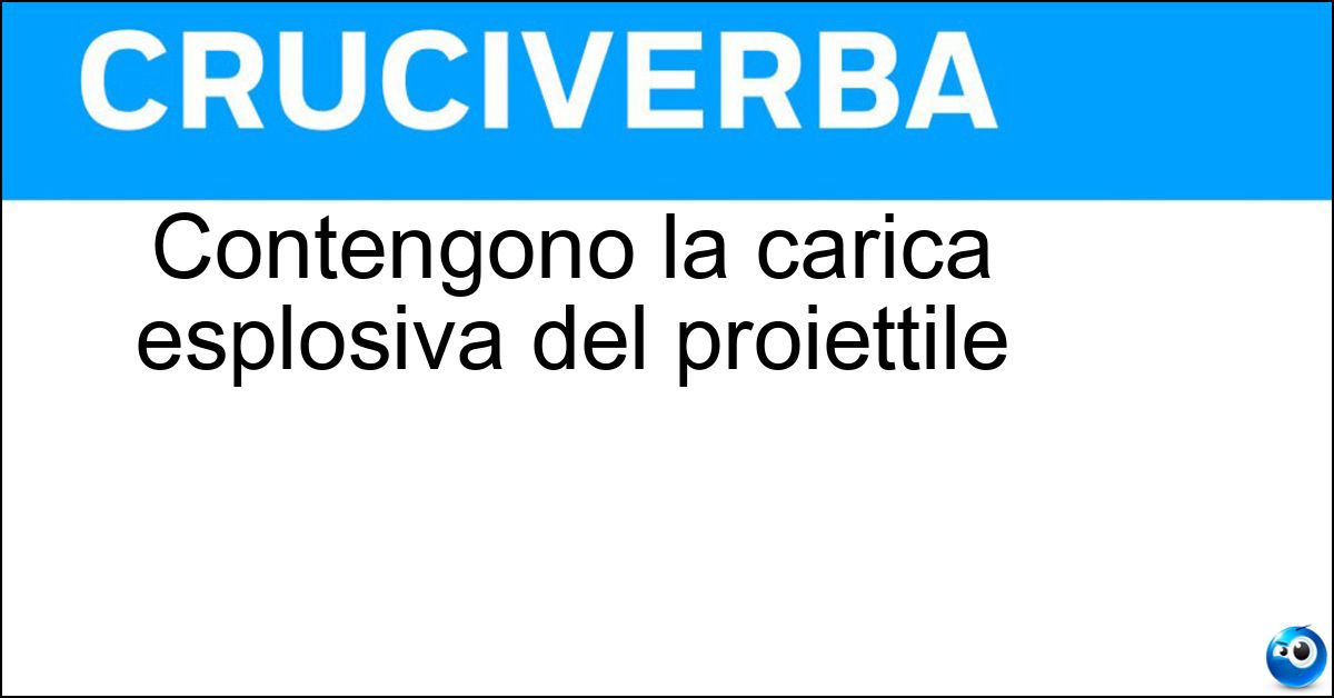 Contengono la carica esplosiva del proiettile Soluzione Contengono la carica esplosiva del proiettile - Bossoli