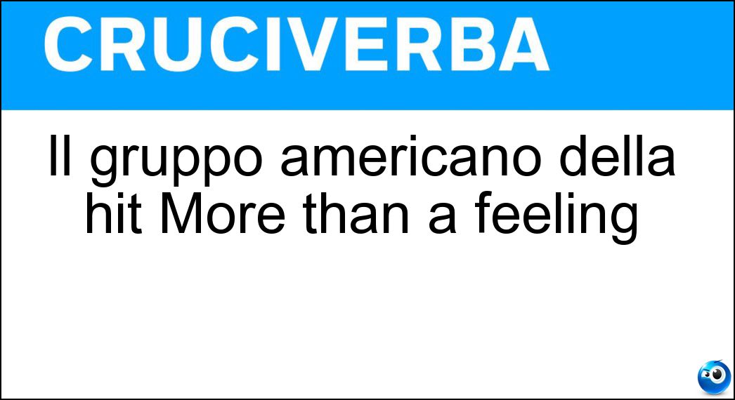 gruppo americano