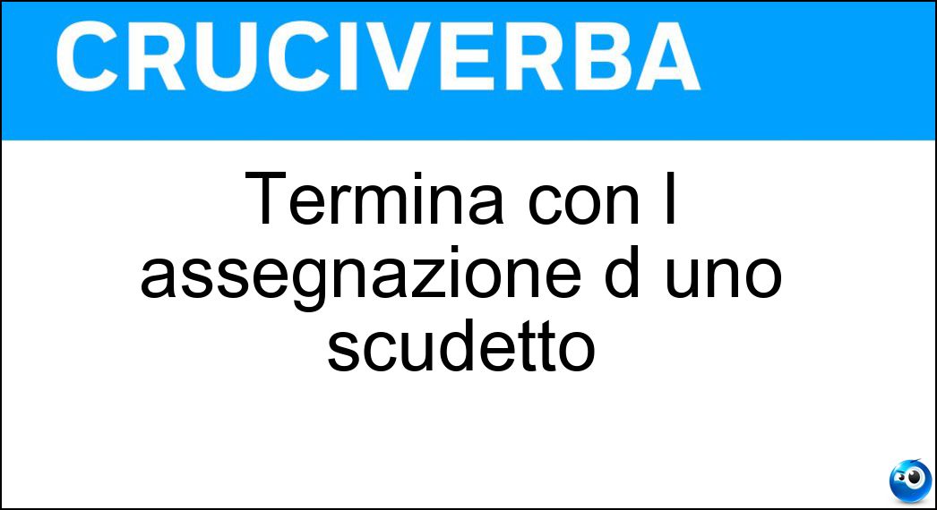 termina assegnazione