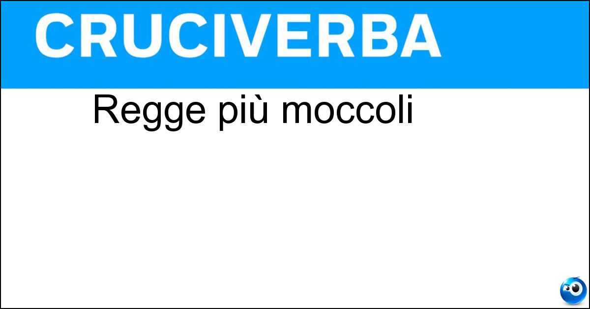 Soluzione Regge più moccoli - Candeliere