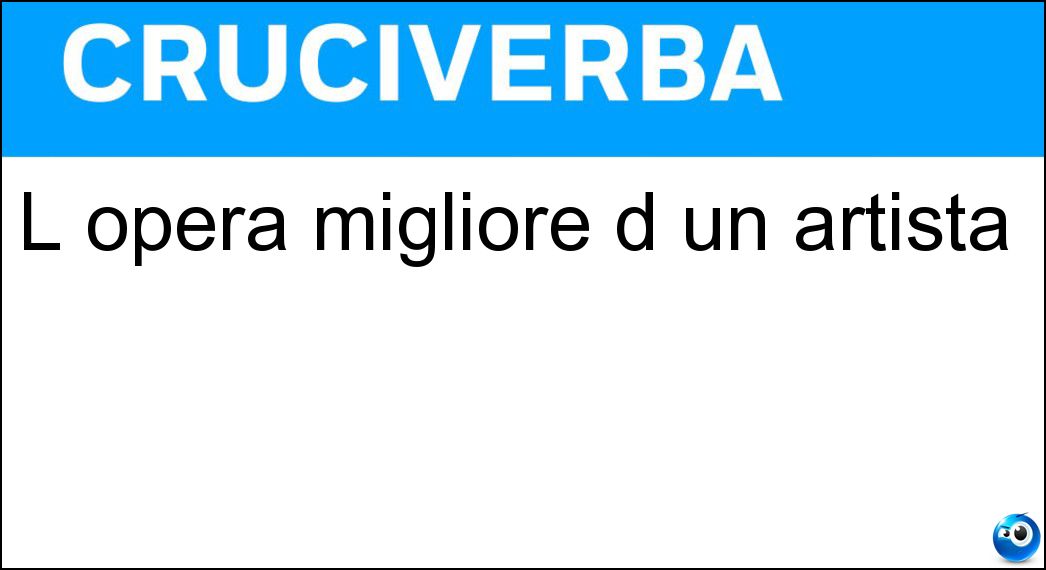 Definizione Cruciverba: Farla vuole dire andare avanti e indietro