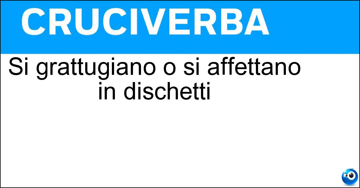 Si grattugiano o si affettano in dischetti Soluzione Si grattugiano o si affettano in dischetti - Carote