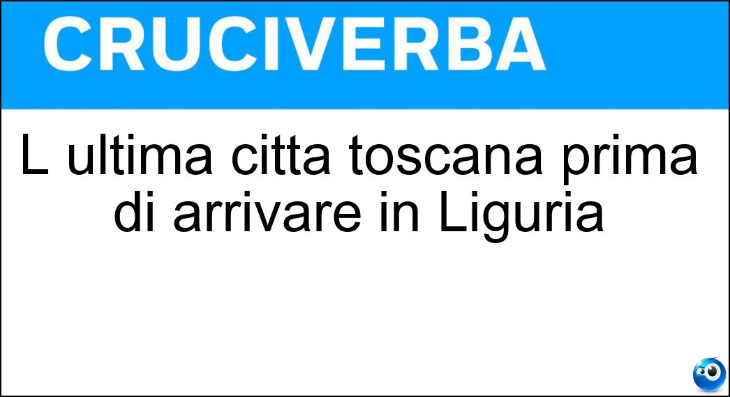 ultima città