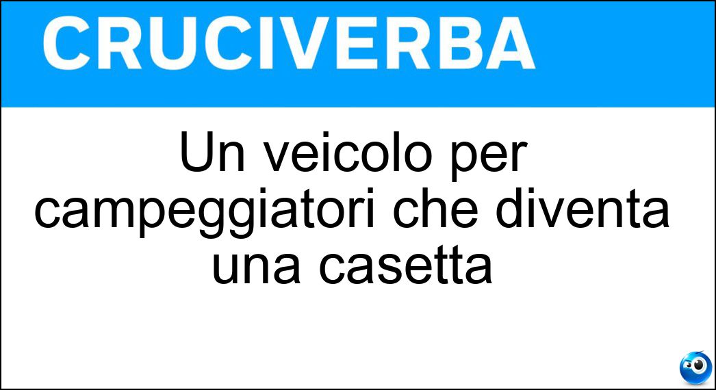 veicolo campeggiatori