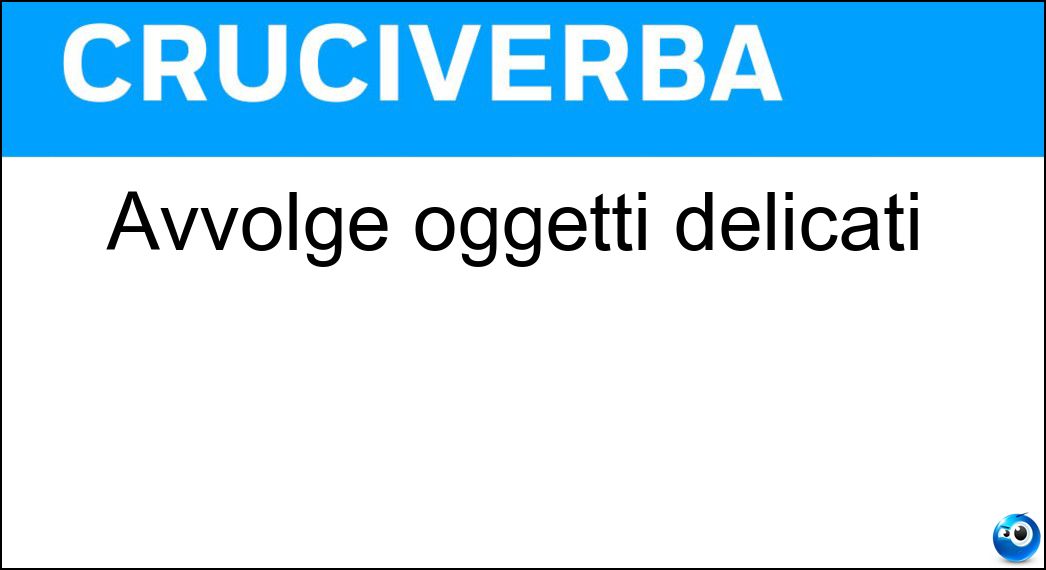 avvolge oggetti