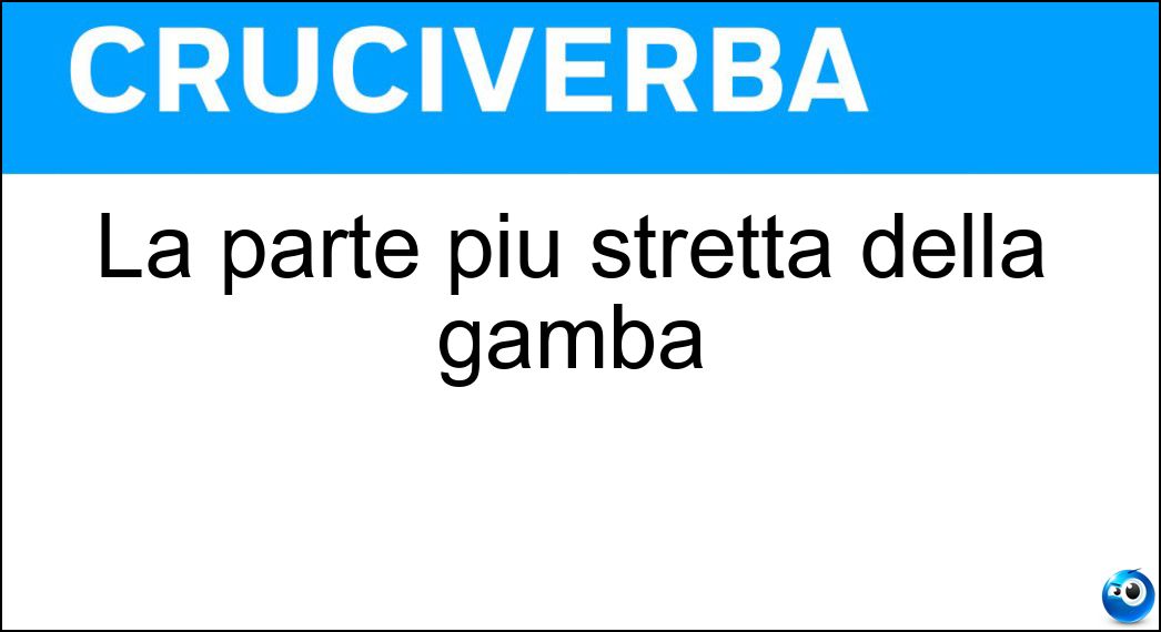 parte stretta