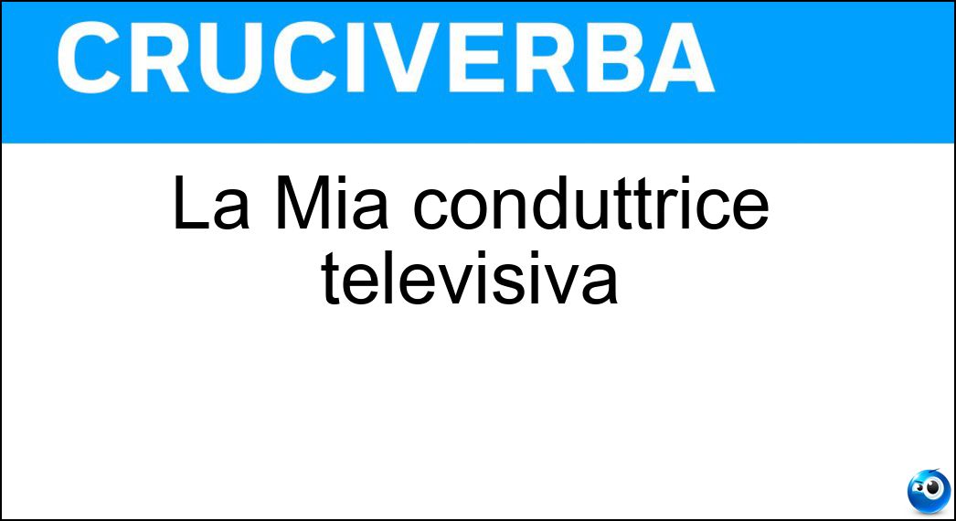 conduttrice televisiva