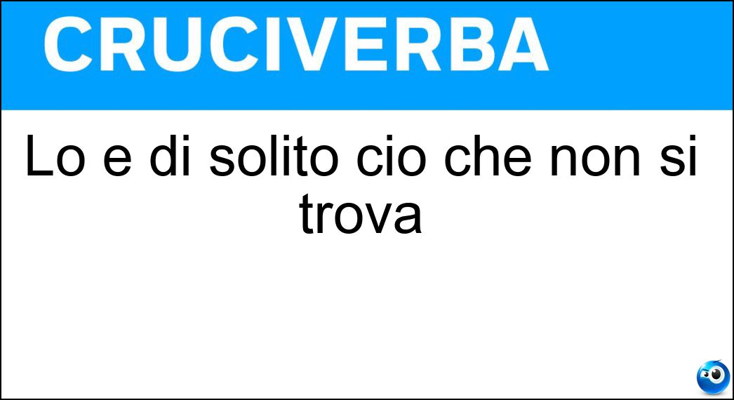 solito trova