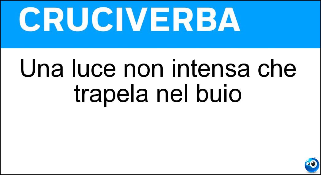 Definizione Cruciverba: Farla vuole dire andare avanti e indietro