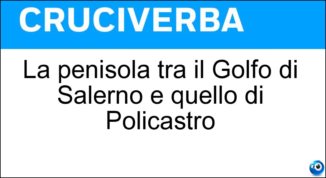 penisola golfo