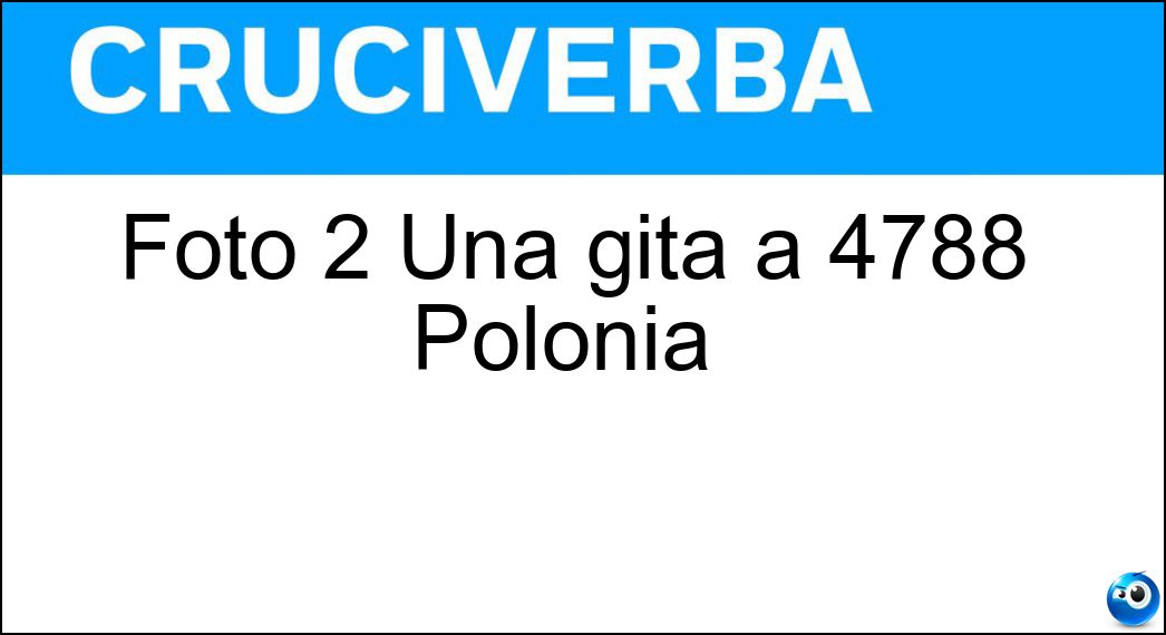 Foto 2 Una gita a 4788 Polonia | Soluzione Cruciverba: Foto 2 Una gita a 4788 Polonia | - Risposta Collegium Maius