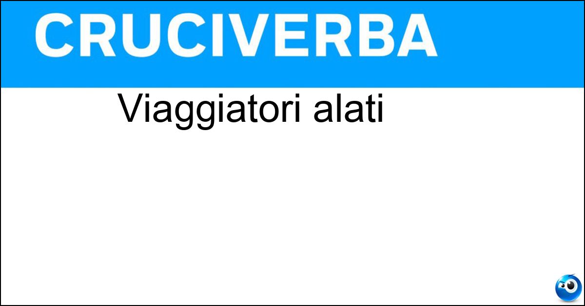 Viaggiatori alati Soluzione Viaggiatori alati - Colombi