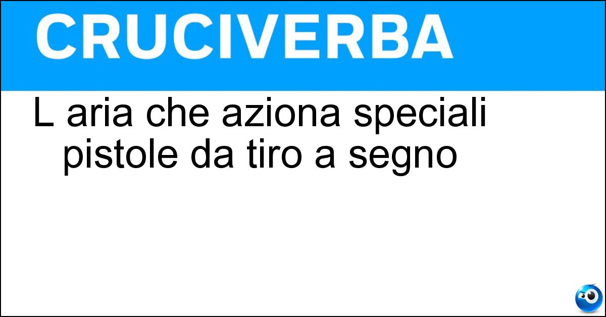 Soluzione L aria che aziona speciali pistole da tiro a segno - Compressa