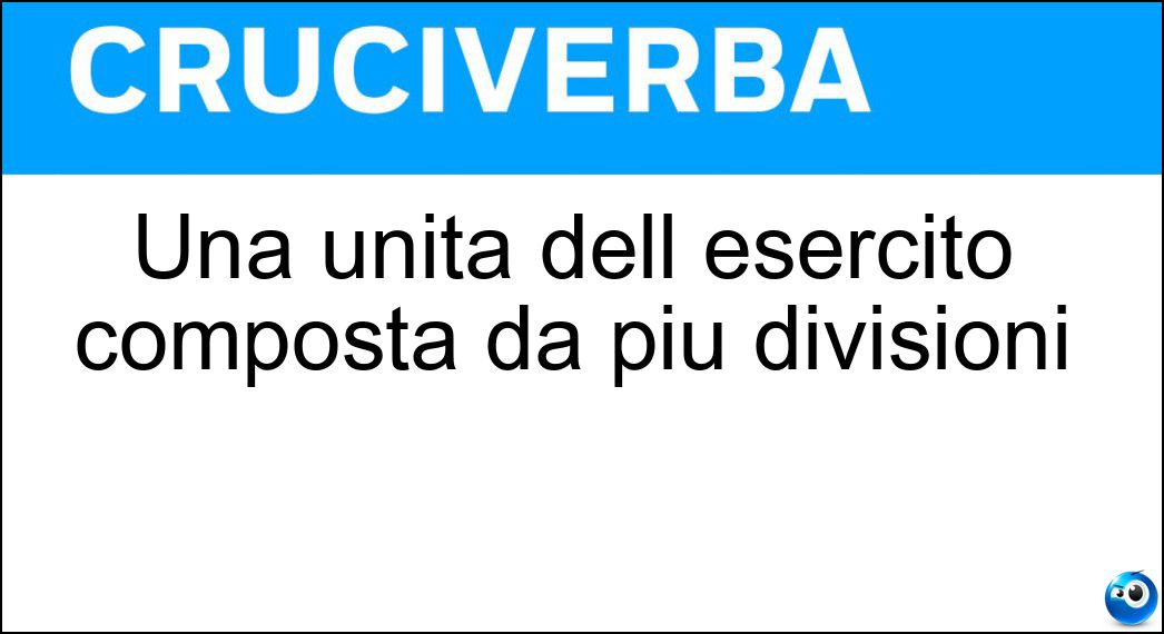 unità dell