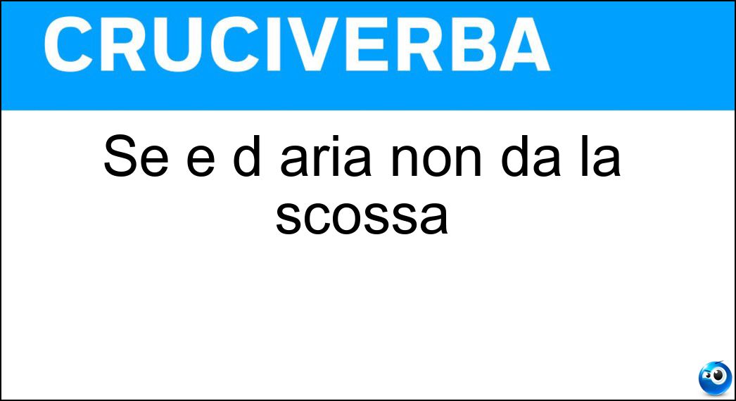 Definizione Cruciverba: Farla vuole dire andare avanti e indietro