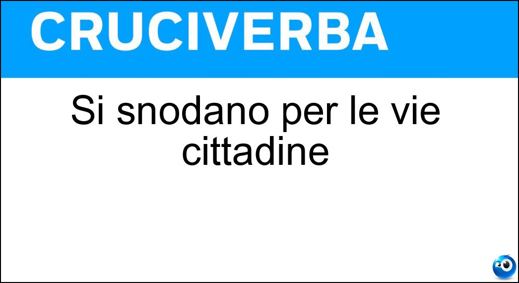 snodano cittadine