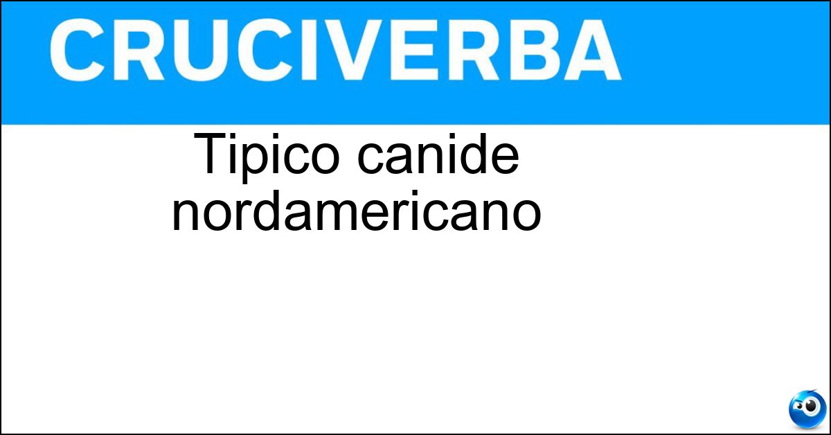 Soluzione Tipico canide nordamericano - Coyote