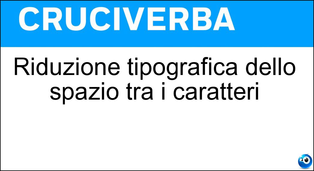 riduzione tipografica