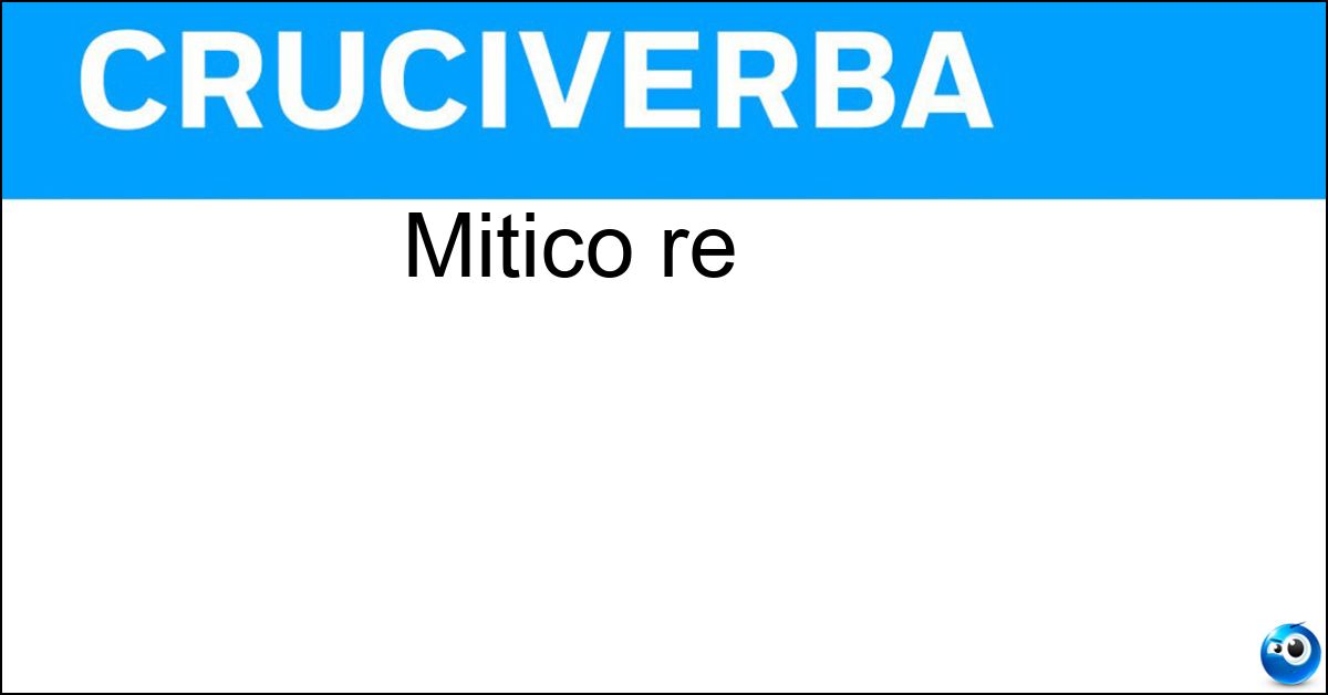 Soluzione Mitico re - Creso