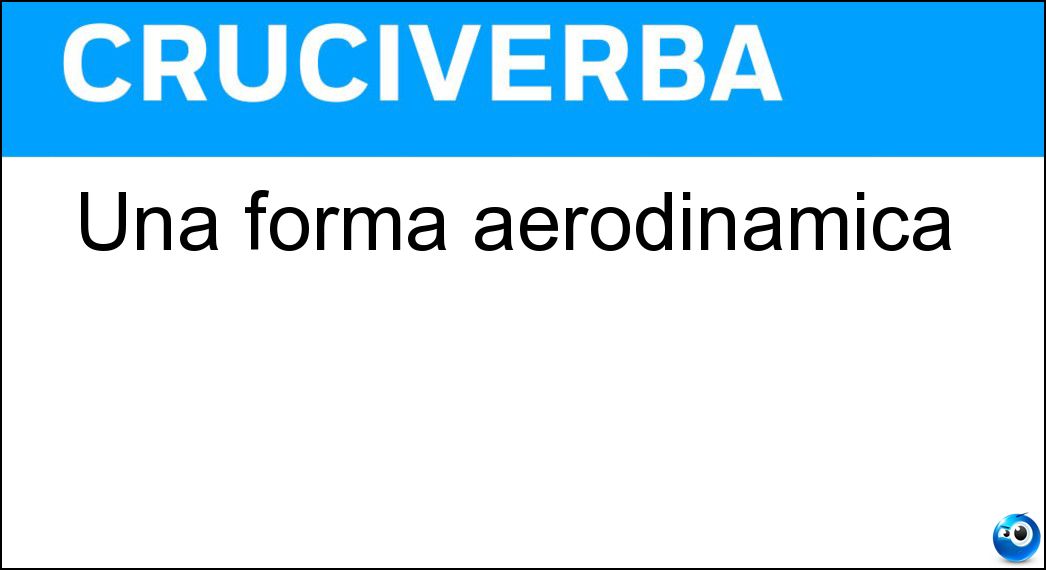 forma aerodinamica